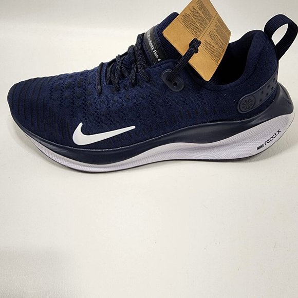 Nike ReactX Infinity Run 4 Low Navy Running Shoes Men's Size 9.5 DR2665-400 NWOB - Picture 3 of 13